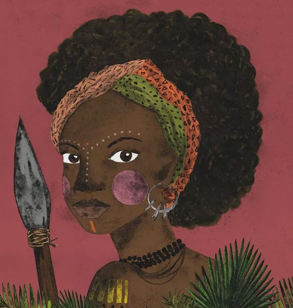 Ilustração no livro "Extraordinárias: Mulheres que revolucionaram o Brasil"